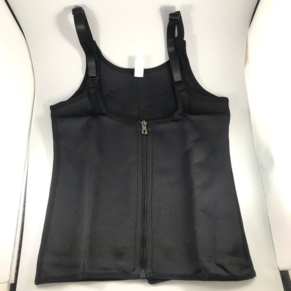 Body shaper waist trainer cincher vest black - Picture 4 of 6